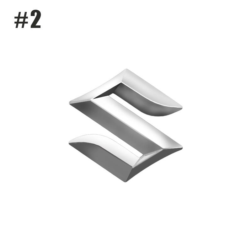 

Car Hood Front And Rear Emblem Badge For Suzuki Swift SX4 Alto Baleno Jimny ABS Grille Logo Compartment Sticker 80mm&For Suzuki