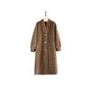 Environmentally friendly fluffy coat for women's winter new twist mink plush fur integrated lamb wool coat long