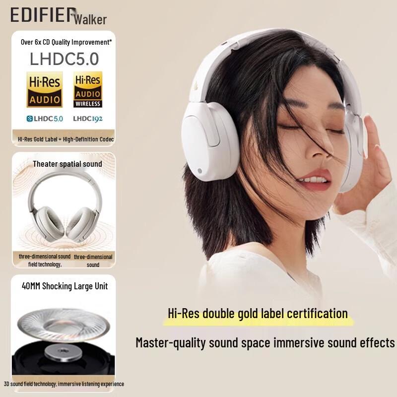Edifier W830NB Active Noise Cancelling Bluetooth Headphones