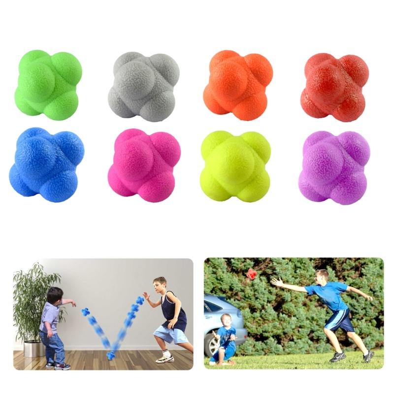 Reaction Bounce Balls Agility Reaction Reflexes Balls for Improving Agility Reflexes and Hand Eye Coordination Skills