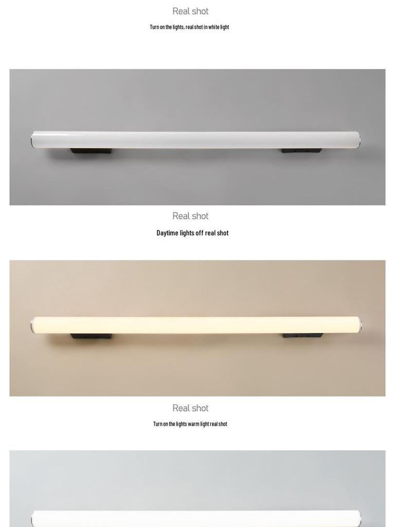 High-brightness Anti-fog Vanity Light with Mirror Cabinet for Bathroom and Hallway, 85-265V