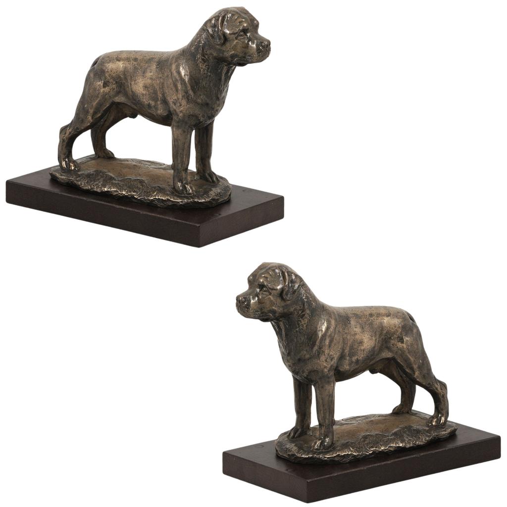 Rottweiler, Rott, Rottie I - Dog Statue, Figurine for Office, Trophy for Dog Show by Art-Dog Brand