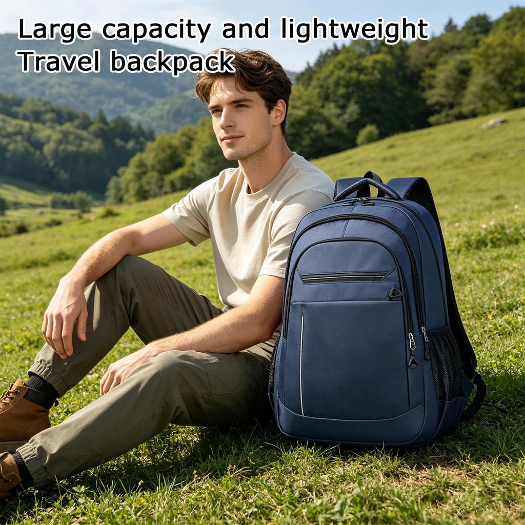 Laptop Backpack for Men Women Business Travel Backpack Large Capacity Lightweight Multi-Compartment Commute College