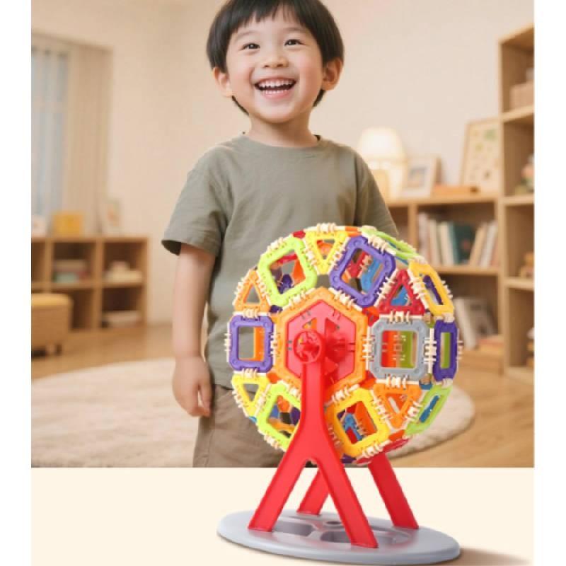 Gameplay Multi Ferris Wheel Buckle Assembly Building Block Children Puzzle Toy