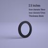Fluororubber Oil-Resistant Gasket O-Ring for Quick Connector (2", 3", 4" Female End)