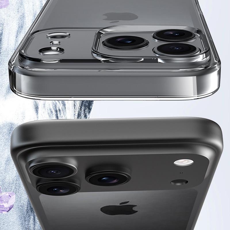 Compatible with iPhone 17/17 Pro Max Transparent TPU Protective Case