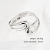 DIEZI Punk Heavy Metal Cuff Bangles Bracelets Vintage Gold Silver Color Geometric Chunky Spring Bangles For Women Men Jewelry