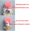Natural Mink Fur Hat for Women New Winter Warm Hats with Balls Luxury Lady Knitted Stretch Real Mink Fur Christmas Hat