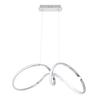 Lampe suspendue à LED Tesoro Chrome 48W