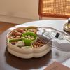 Snack Platter Divided Serving Platter Kitchen Decor Divided Serving Bowls 5 Compartments Removable Dishes for Home Business