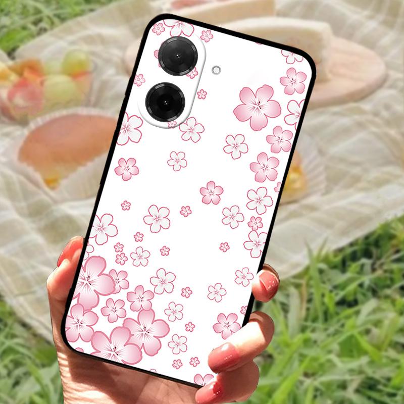 Funda de Dibujos Animados de Moda de Lujo Para Redmi A5 4G Cubierta Trasera de Silicona Suave a Prueba de Golpes Para Teléfono Xiaomi Poco C71 4G Parachoques Carcasa Fundas