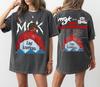 MGK Concert Bootleg Tee, 2-Sided North America Tour Dates Shirt, MGK Fan Gift, Comfort Colors Pepper Tee