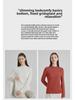 Women's Long-Sleeved Wool Knit Stand Collar Jacket
