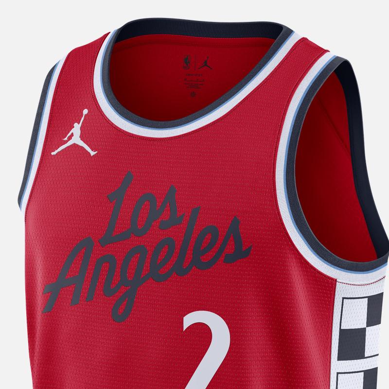 Jordan X NBA Collaboration Edition Los Angeles Clippers Kawhi Leonard 2024/25 Statement Comfortable Fashionable Simple Basketball Jersey FQ4720-657