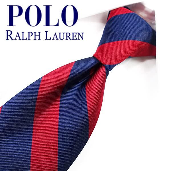 Ralph Lauren Made in Italy POLO RALPH LAUREN RL10 Stripe Tie, (8cm Wide), [Used]
