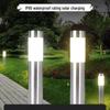Lishi Solar Powered LED Garden Pillar Light