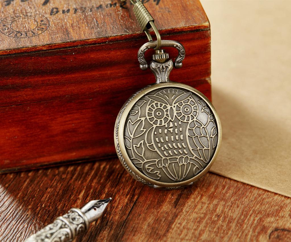 Vintage Pocket Watch Collection Quartz Universal Casual Vintage Pendant Pocket Watch