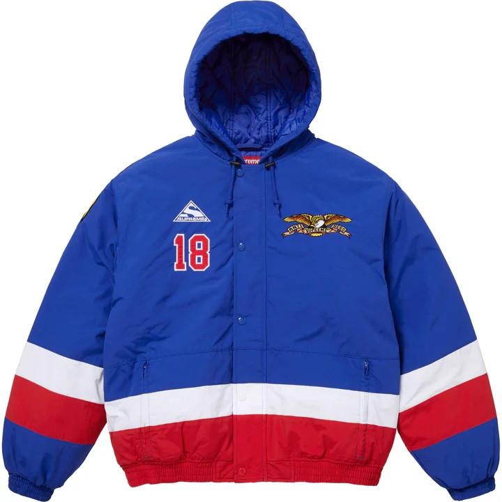 Supreme ANTIHERO Stadium Jacket Blue