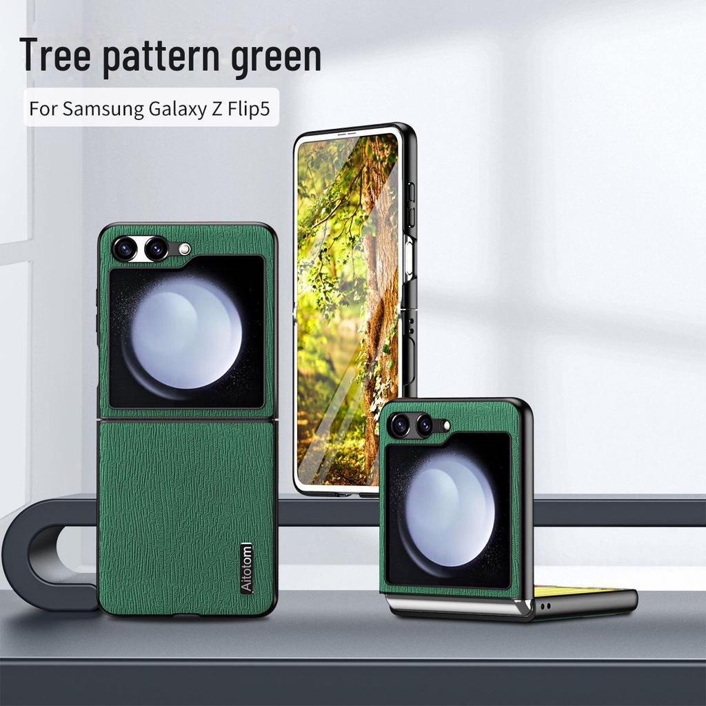 Ultra-Thin Hard Shell Case for Samsung Z Flip5/Z Flip4/Z Flip3 - Folding Screen Protection