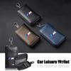 Carbon Fiber Car Wallet Key Case Zipper Wallet Holder Multifunction Accessories For BMW F20 F30 F40 F15 F25 F26 F31 F49 M3 M5 X3 ysdn68