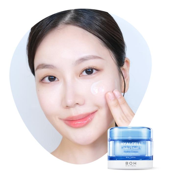 Bio Heal Boh Hyalcell Hydra Cream 50ml Deep Moisture & Barrier Care