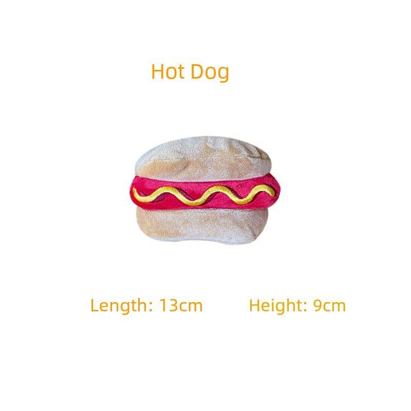 

Puppy Dog Toy Bite-Resistant Molar Rod Bichon Corgi Teddy Small Size Dogs Pet Supplies Puppy Relieving Stuffy Handy Gadget Stuffed Hot Dog