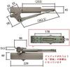 Replacement Door Closer for Including Models Such As DCAZ103 152SPT Criera Criera Criera and Door Closer for Internally Mounted Black TOSTEM/Tostem,