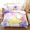 Kawaii To Your Eternity Bedding Set Single Twin Full Queen King Size Bed Set Adult Kid Bedroom Duvetcover Sets Rainbow Anime Bed