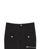 LUVISTRUE Am Nylon Tuck Bootscut Pants(Black)