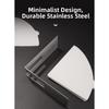 Stainless Steel Coffee Filter Holder Single/Double Slot Filter Paper Holder  Office