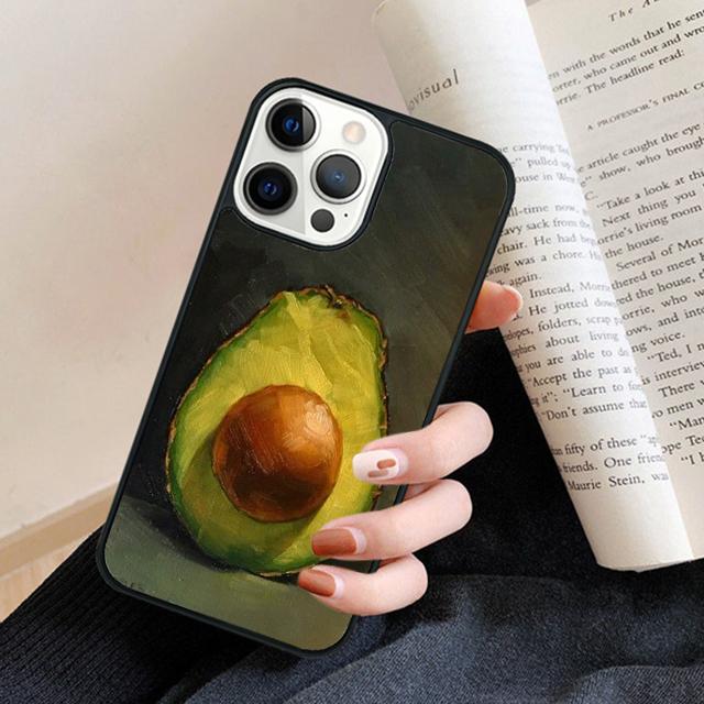 avocado Pattern phone Case Cover For IPhone 18 17 Air 16 15 14 Plus for apple 16 11 12 13 Pro Max coque