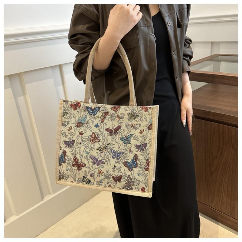 Vintage Handbag Personality Texture Commuter Bag Simple Small Fresh Class Tutoring Handbag for Women