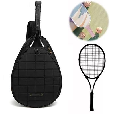 Large Capacity Tennis Crossbody Bag Lightweight Badminton Racquet Bag  Outdoor Sports