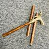 Working Style Antique Cobra Head Handle Wooden Walking Stick Cane London Seller Birthday Gift