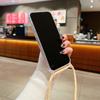 Strap Case For iPhone 15 14 13 12 17 Pro Max 16 Plus Magsafe Crossbody Lanyard Shockproof Clear Magnetic Wireless Charging Cover
