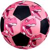 1pc Pink Dinosaur Art Lightweight PVC Training Soccer Ball, Size 5, Suitable for Indoor and Outdoor TrainingGift Y60398