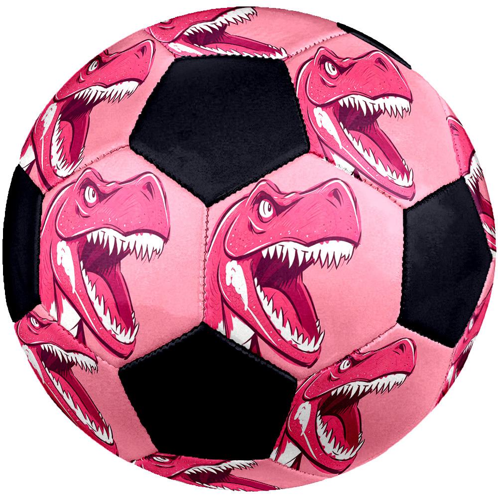 1pc Pink Dinosaur Art Lightweight PVC Training Soccer Ball, Size 5, Suitable for Indoor and Outdoor TrainingGift Y60398