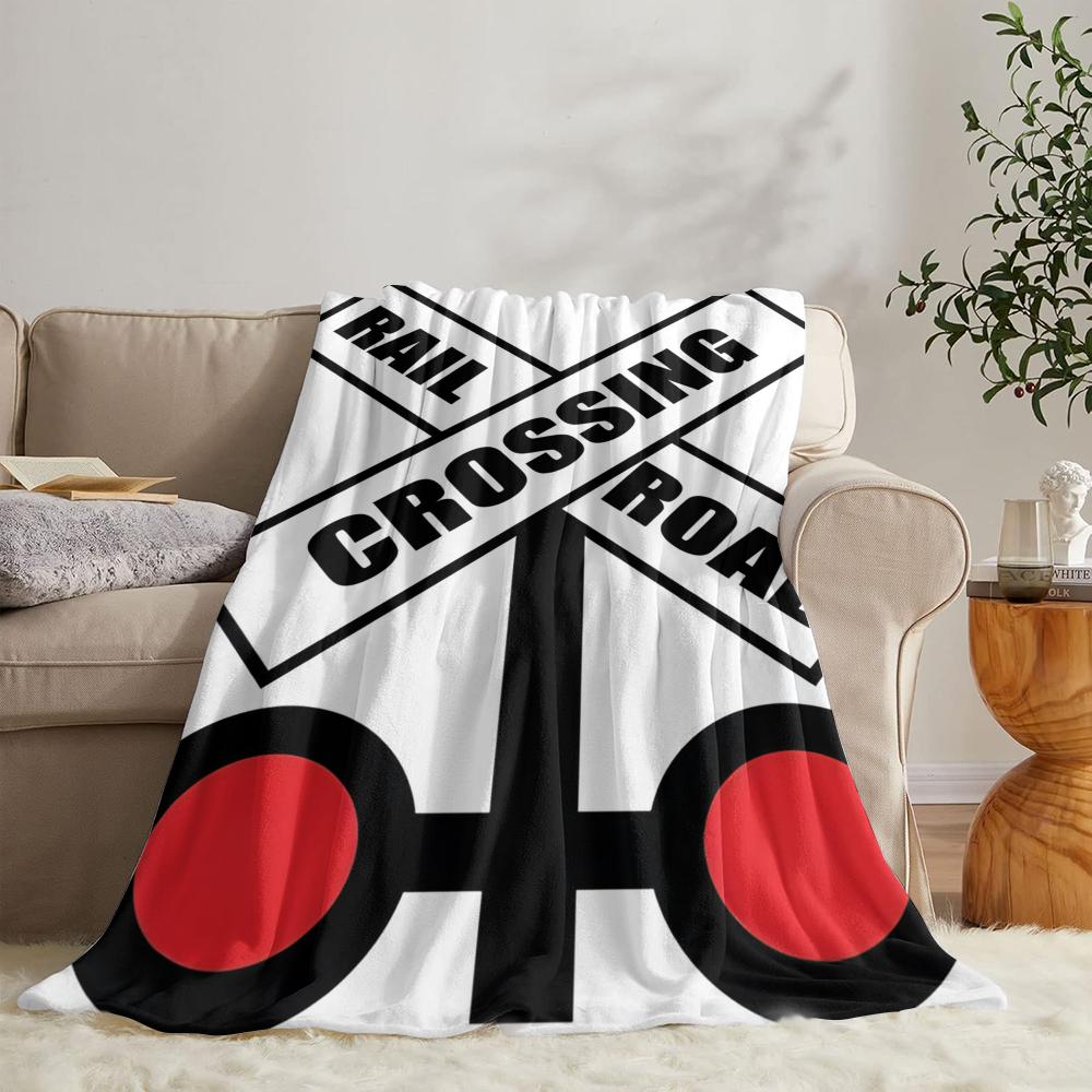 T-Thomas The Train Throw Soft Flannel Throw Summer Blanket Lightweight Cozy Nap Blanket for Sofa Bed Travel