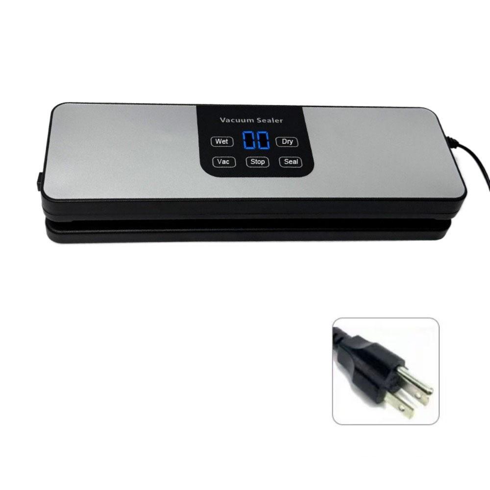 

Touch Buttons Electric Vacuum Sealer Keep Fresh Food Bag Sealer Practical Food Sealer Camping US