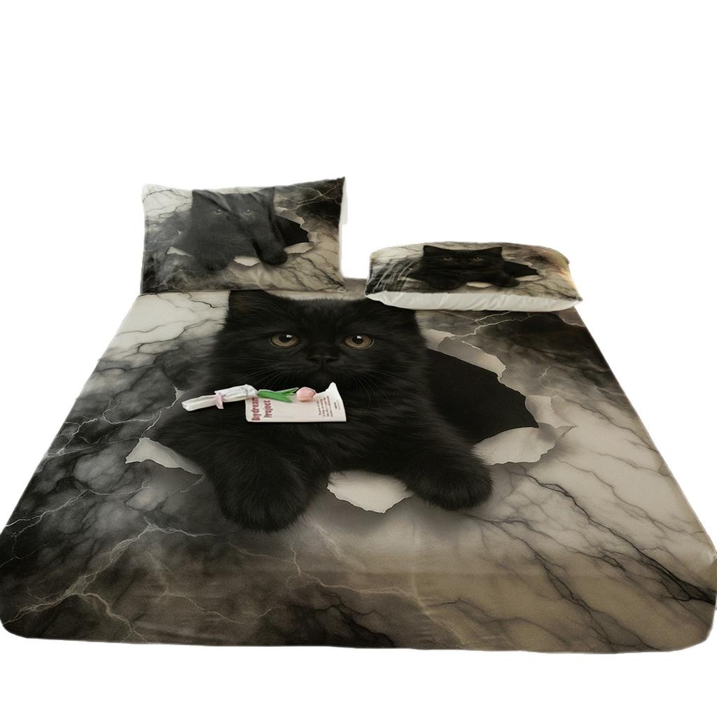 Animal Mattress Protective Cover Protective Cover Three-Piece Set, Digital Printing