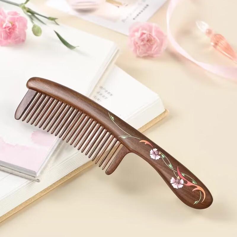 Tan Mujiang Wooden Comb Gift Set