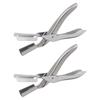 2Pieces Ergonomic Crawfish Peeler Tail Remover Set Steel Seafood Clip Sheller Shucker Tool For Restaurants Home Kitchens