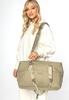 Wittchen Women's Large Olive Green Sports And Tourist Bag, Polyester