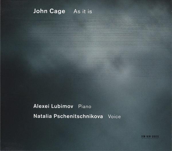 

CD JOHN CAGE - As It Is 4764933 ECM Records 2012 Germany Classical Used