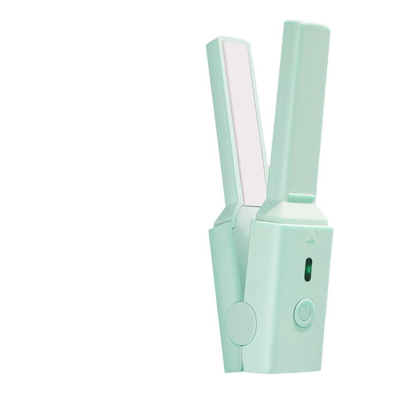 

Палочка для волос Кудрявая Модная 3 цвета Мини Портативная 2в1 Прямые волосы USB Пластина Green USB