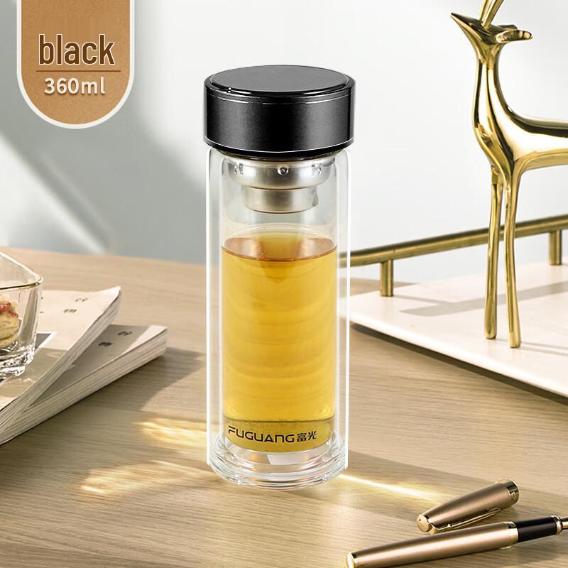 Fuguang Mini Transparent Glass Water Bottle