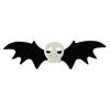 Punk Angel Bat Hair Clips Halloween Hair Barrette Lolita Skull Bat Duckbill Clip