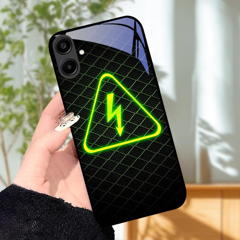 Per Samsung Galaxy A16 A06 A26 A36 A56 4g 5g Custodia Rigida Copertura Completa Vetro Temperato Lente Protezione Cover Posteriore A 06 16 26 36 56