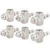 Industrial Adjustable Stainless Steel Spray Nozzle for High Pressure Air and Water Mixing In Cooling and Humidification Setups