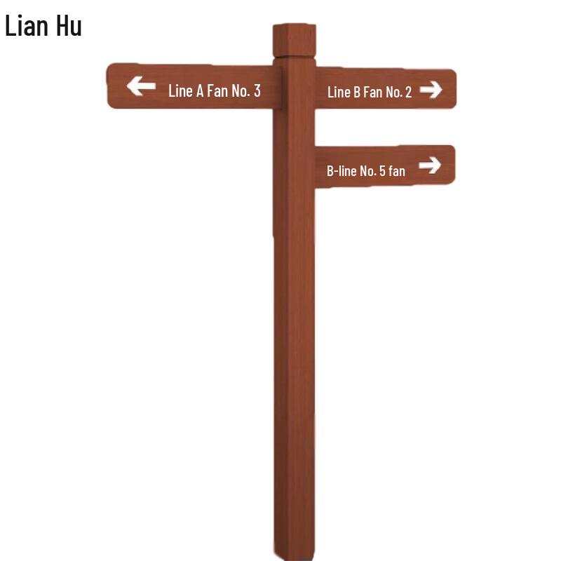 Lianhu Power Safety Warning Road Sign